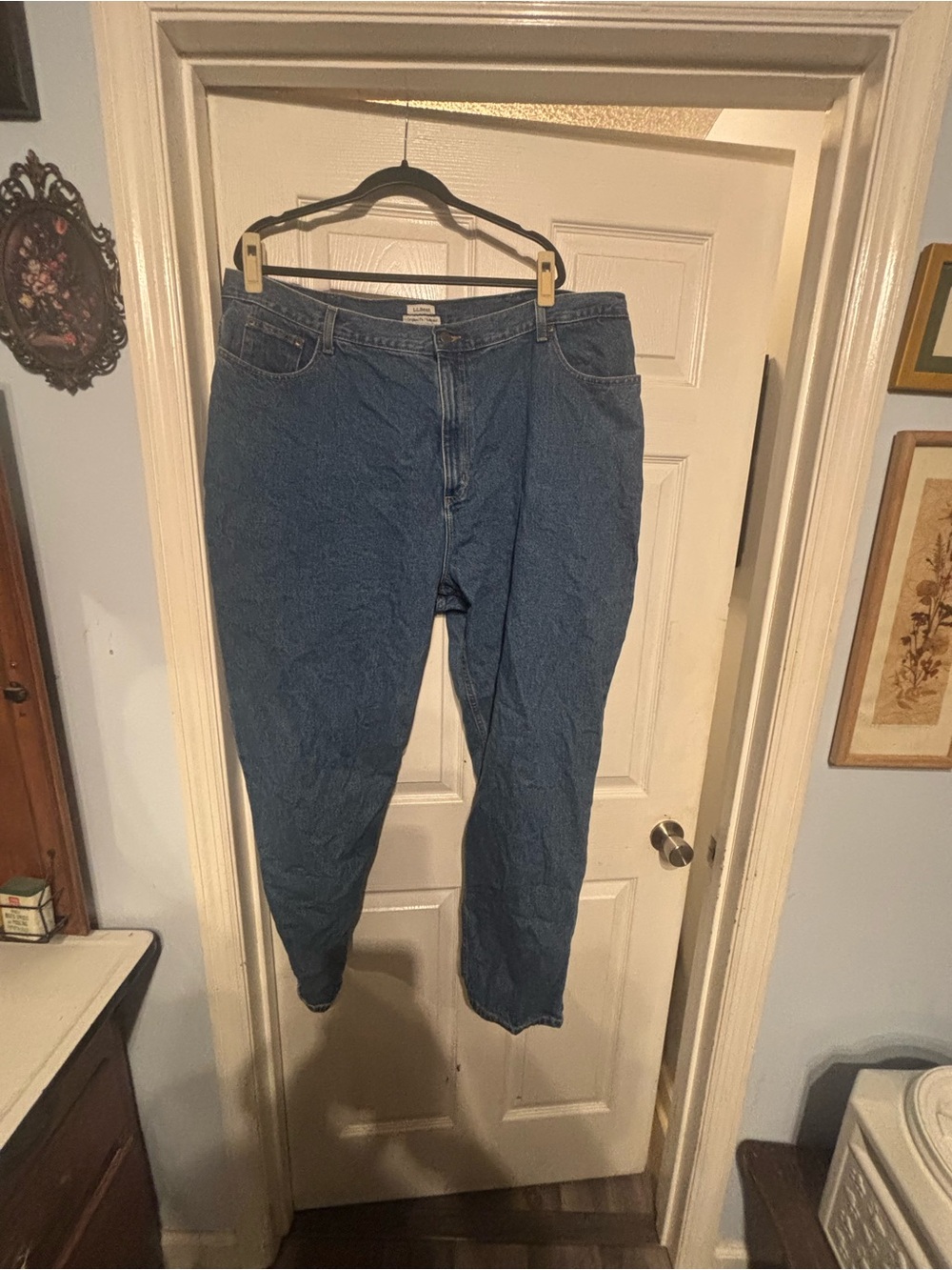 L.L. Bean Relaxed women's Jeans - Blue Denim
